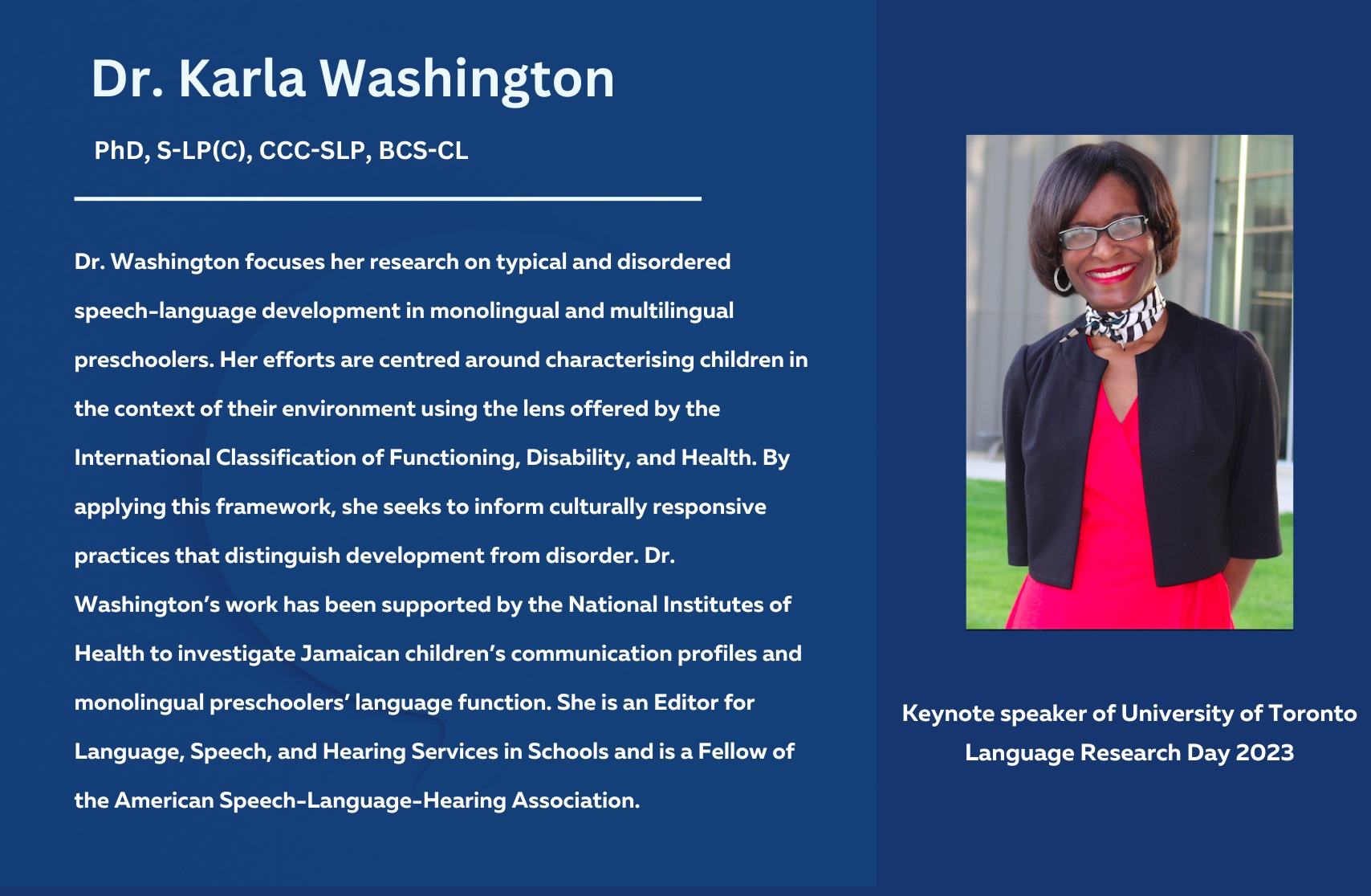 Dr. Karla Washington