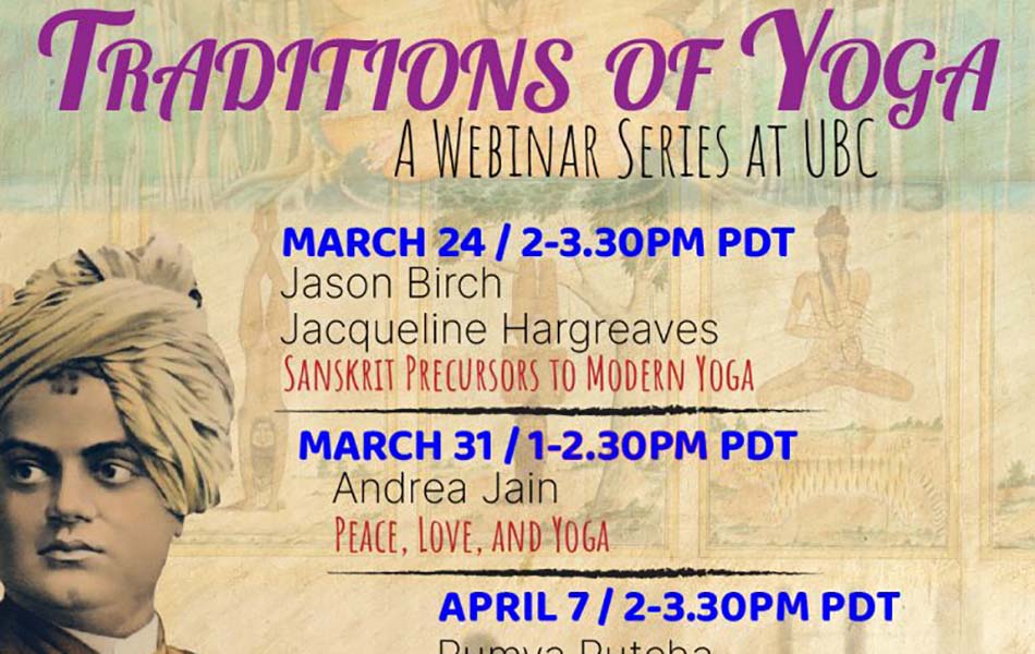 A section of the poster with a picture of a man looking to the left and text