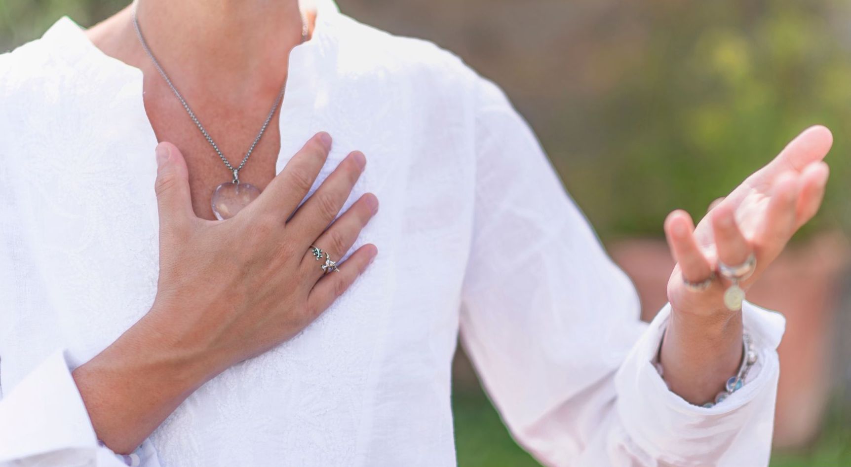 Person gesturing with their hands